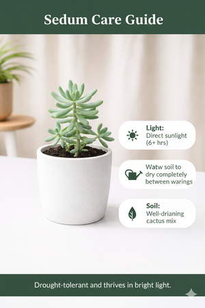 Jelly Bean Succulent | Sedum pachyphyllum