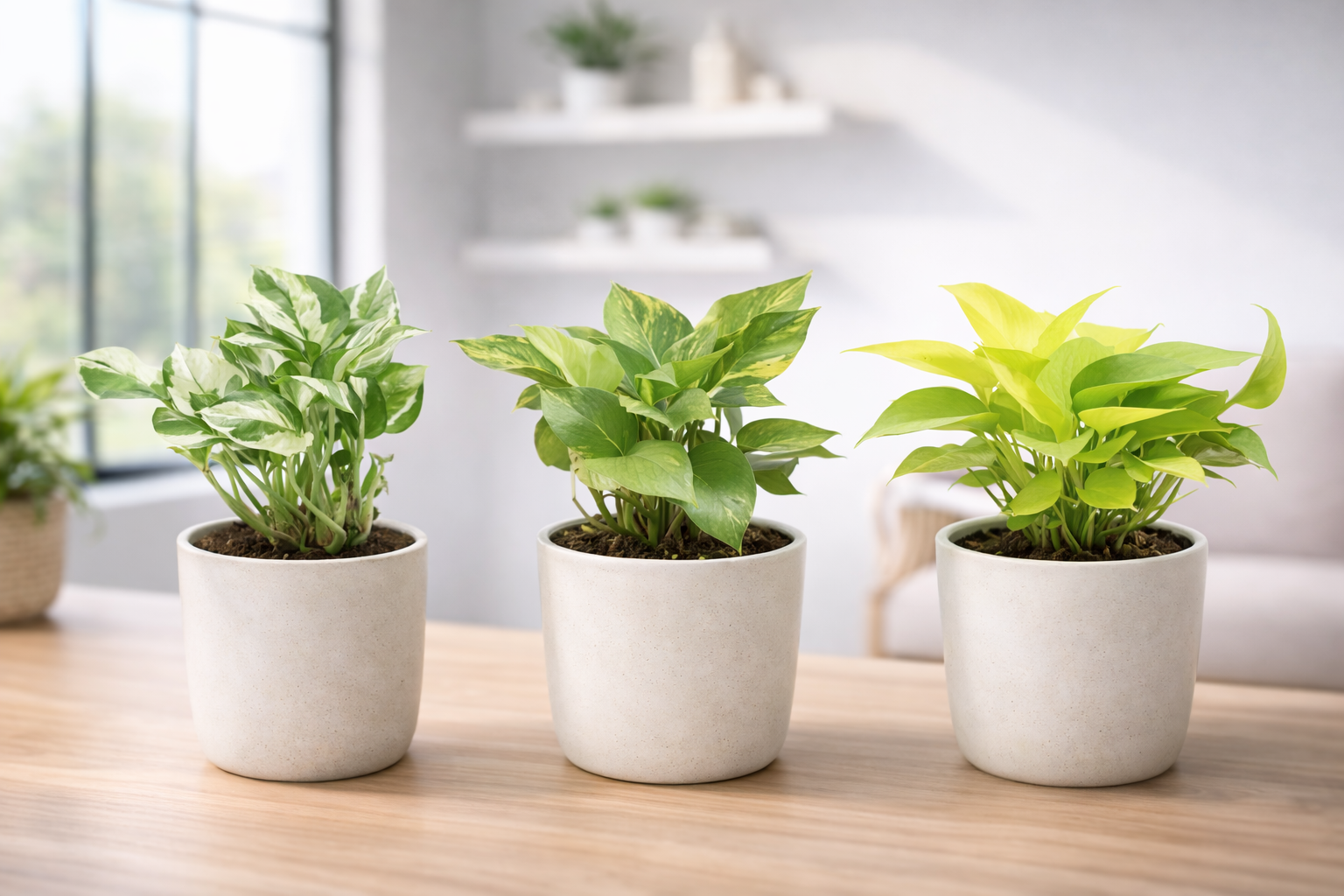 Money Plant, Scindapsus ( Pack of 3) - Plant