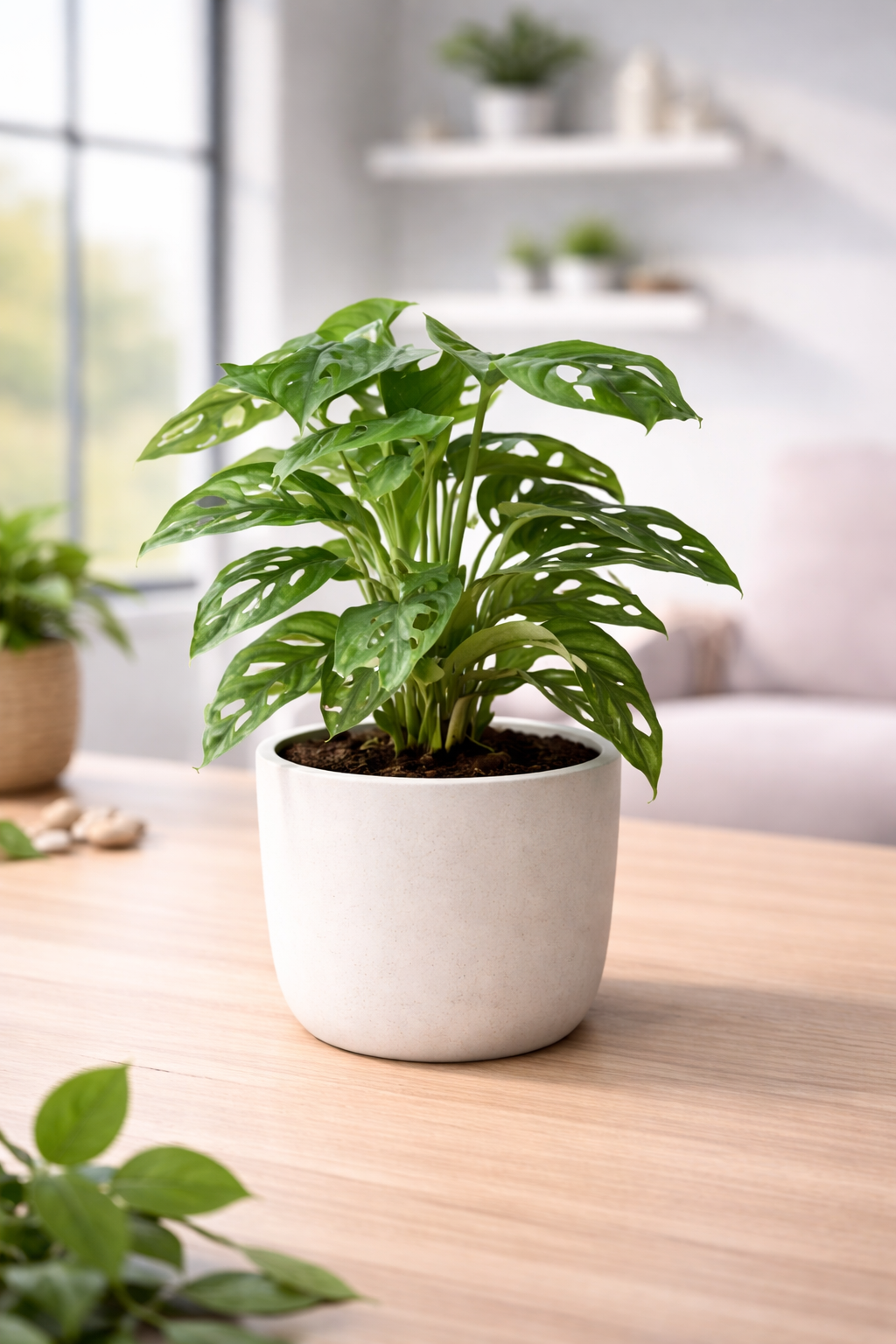 Monstera Adansonii (Swiss Cheese Plant) — Lusherra Indoor Foliage Collection