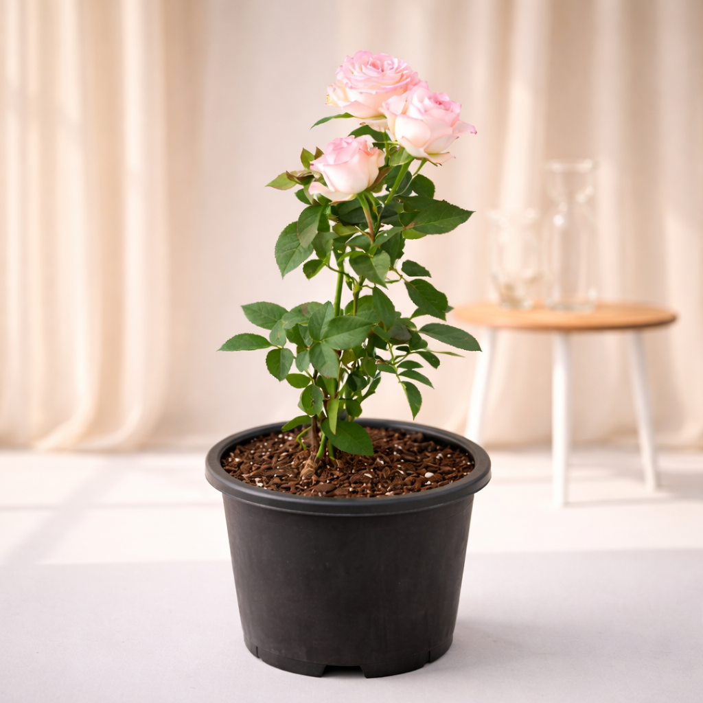 Peach Rose Plant