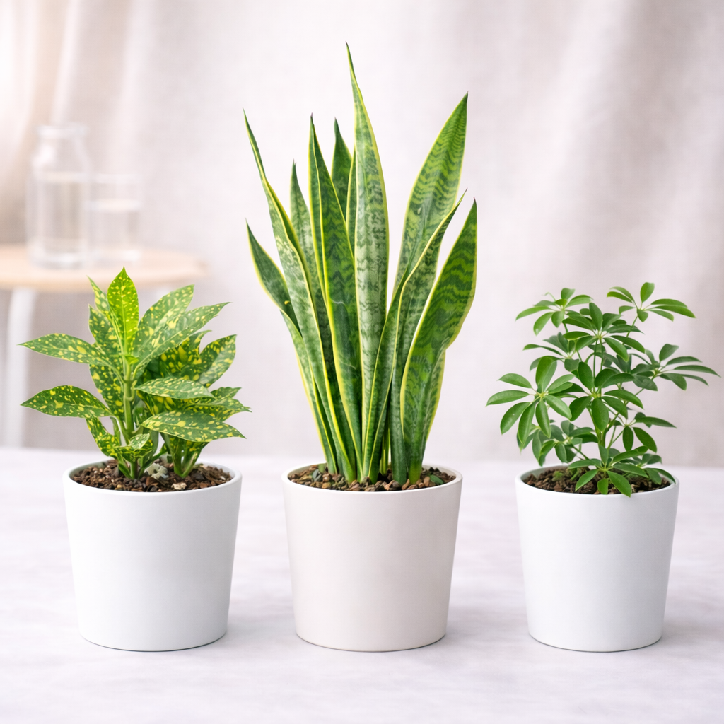 Set of 3 Budget Friendly Plants