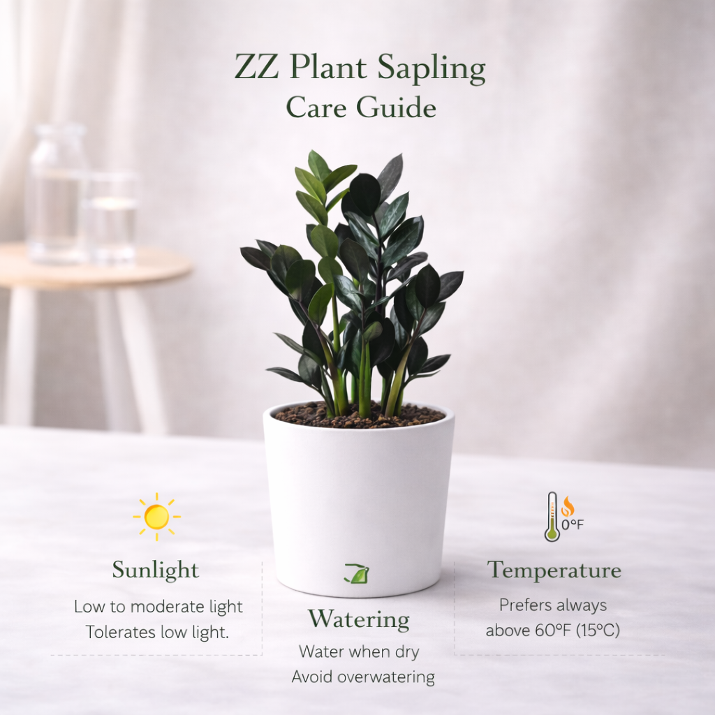 ZZ Plant Sapling