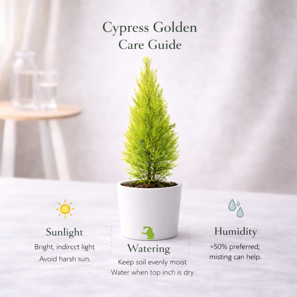 Cypress Golden - Medium Size Plant