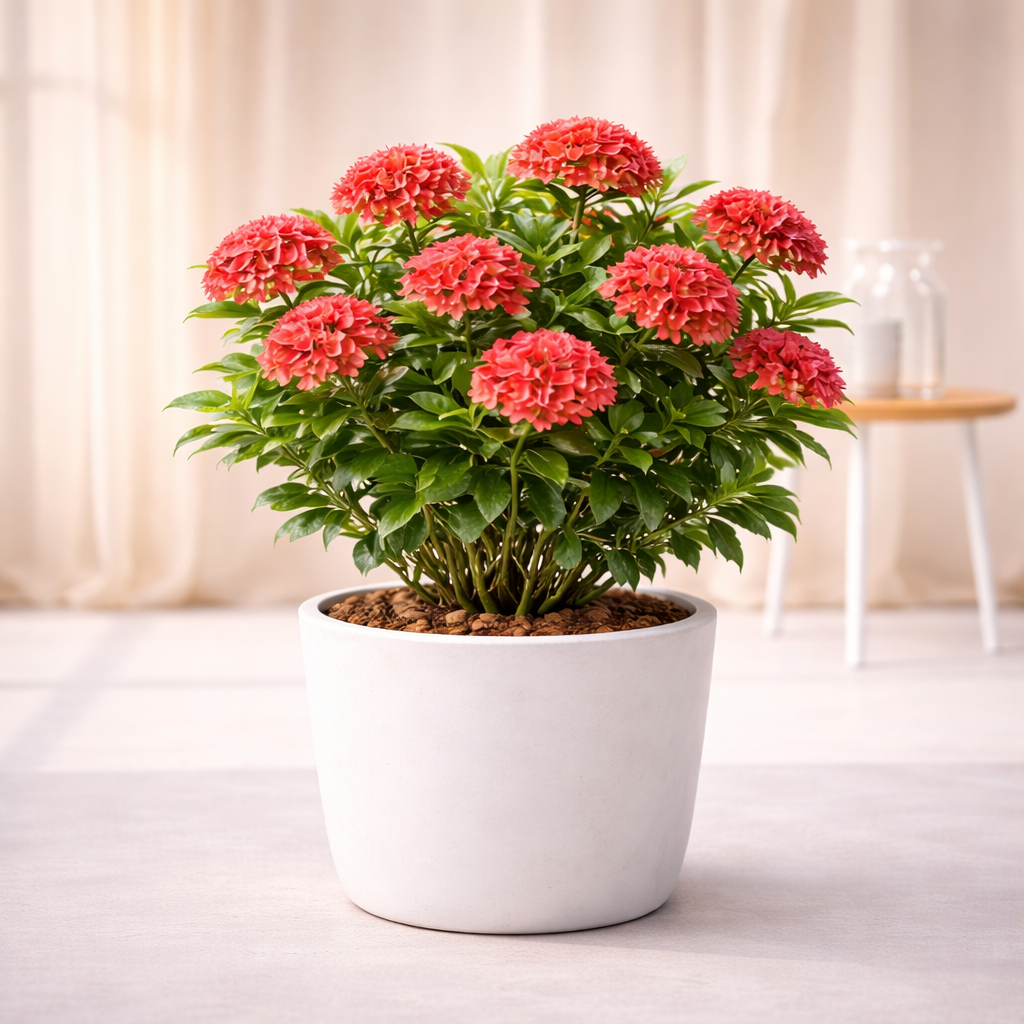 Ixora Plant – Outdoor Flowering Plant