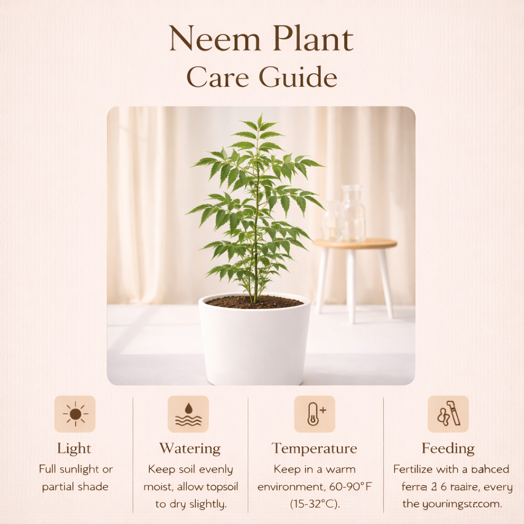 Neem Tree, Azadirachta indica - Plant