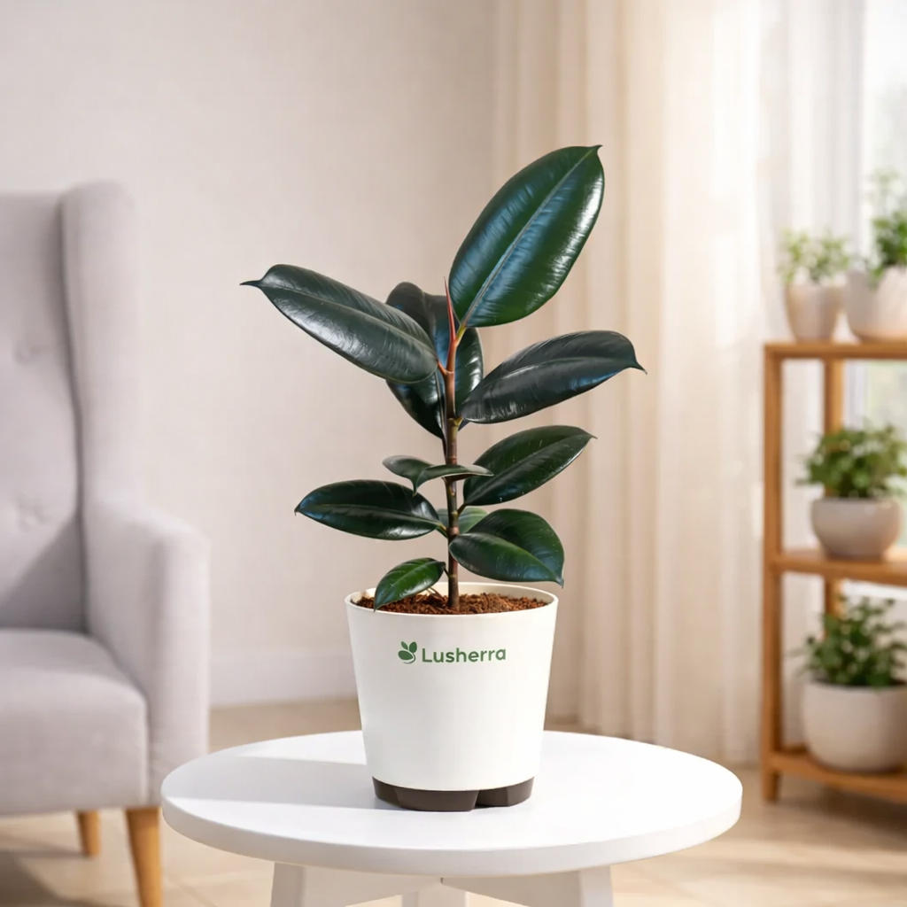 Rubber Plant Sapling